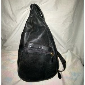 L L Bean leather bag
